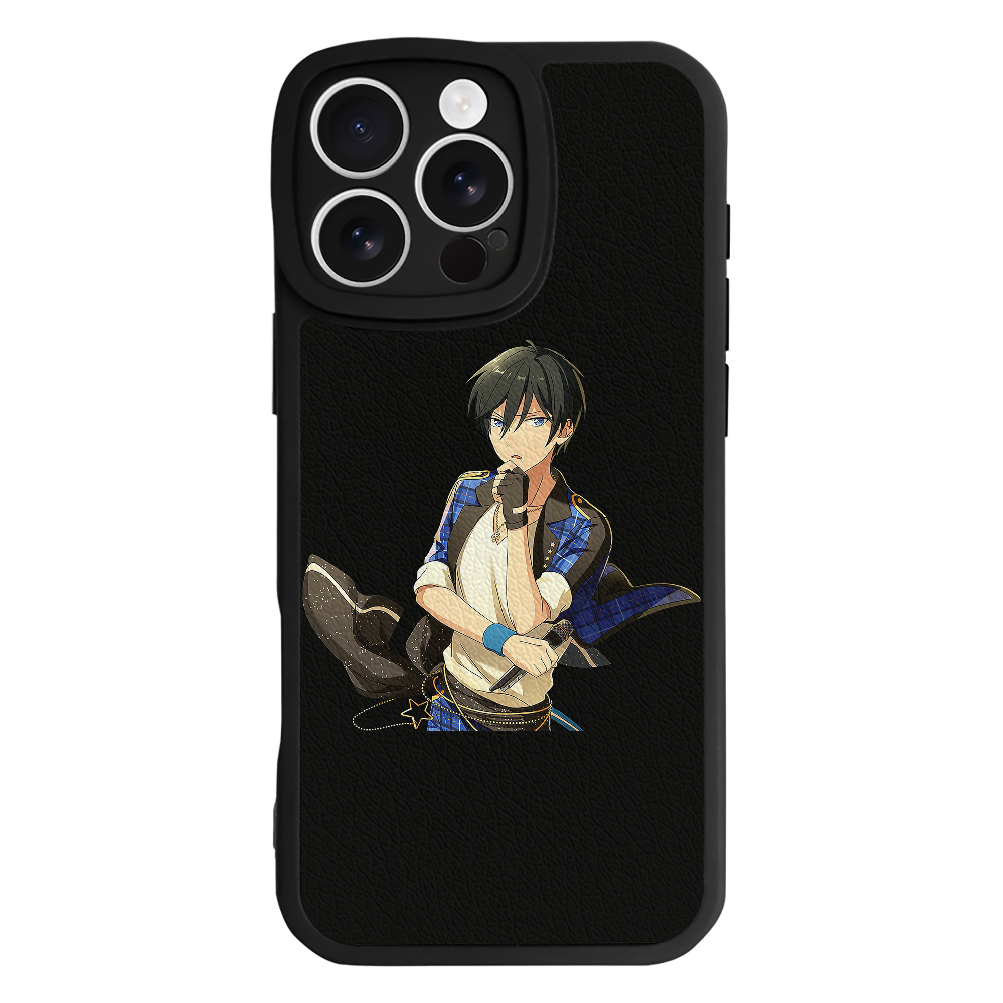 （画像用） あんさんぶるスターズ! Ensemble Stars 【iPhone 16シリーズ対応】シリコンスマホケース（レザー調） 材質：シリコン